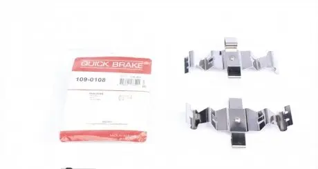 Монтажний набір гальмівних колодок QUICK BRAKE 109-0108