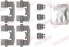 Монтажний набір гальмівних колодок передн FORD FIESTA, FIESTA VI HYUNDAI I20 ACTIVE, I20 II 1.0-1.6D 05.02- QUICK BRAKE 1090115 (фото 1)