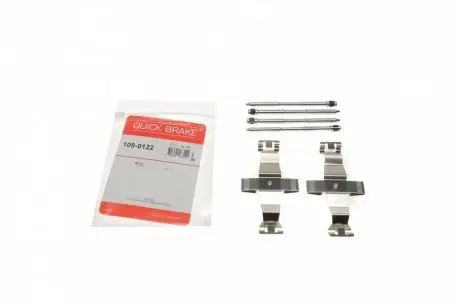 Планка супорта (переднього) прижимна (к-кт) Tesla Model 3 17- QUICK BRAKE 109-0122