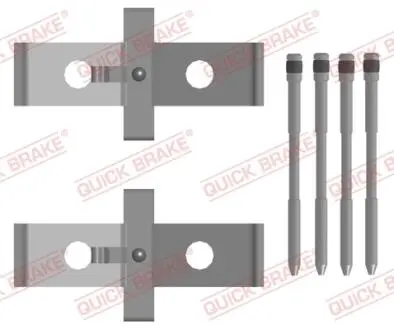 ZESTAW INST. KLOCKаW HAM. AUDI P. TT 2,5 RS QUATTRO 09-14 QUICK BRAKE 1090136