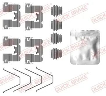 Монтажний набір гальмівних колодок задн HYUNDAI I30 KIA CEED, PROCEED, XCEED NISSAN NOTE 1.0-1.6H 08.12- QUICK BRAKE 1090137