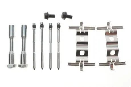 Планка супорта (переднього) прижимна (к-кт) Ford Focus III 2.3 RS AWD 15-17 QUICK BRAKE 109-0190