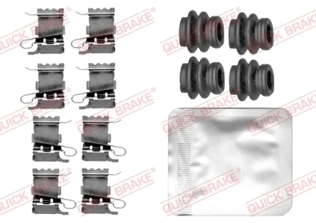 Монтажний набір гальмівних колодок MITSUBISHI ECLIPSE CROSS, OUTLANDER III 1.5-3.0 08.12- QUICK BRAKE 1090192