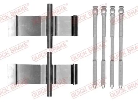 Планка супорта (переднього) прижимна (к-кт) Volvo S60 III/V60 II 18- QUICK BRAKE 109-0194