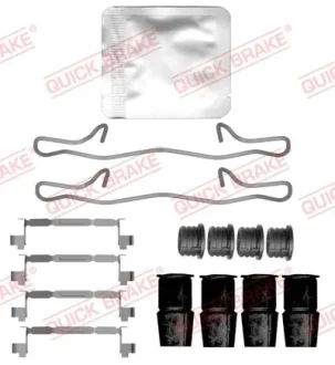 Монтажний набір гальмівних колодок MERCEDES E (W213), E ALL-TERRAIN (S213), E T-MODEL (S213) BMW 5 (G60, G90, G68), 5 (G61, G99), X3 (G45) 1.5-Electric 01.16- QUICK BRAKE 1090197