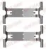 Планка суппорта (переднего) прижимная (к-кт) Porsche Cayenne/Cayenne Coupe 17- QUICK BRAKE 1090204 (фото 1)