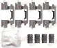 Планка суппорта (переднего) прижимная (к-кт) Nissan Qashqai III 21- QUICK BRAKE 1090210 (фото 1)