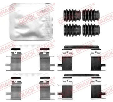 Монтажний набір гальмівних колодок HONDA CIVIC XI, E:NY1 1.5LPG/2.0H/Electric 11.21- QUICK BRAKE 1090215