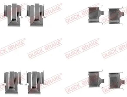 Монтажный набор тормозной колодки QUICK BRAKE 1091078