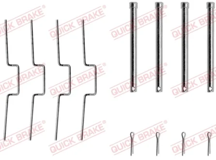 Монтажний набір гальмівних колодок QUICK BRAKE 1091176