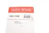 Планка супорта (переднього) прижимна (к-кт) Mitsubishi Pajero/Galant VII/VIII 92-07 (Akebono) 109-1199 QUICK BRAKE 1091199 (фото 4)