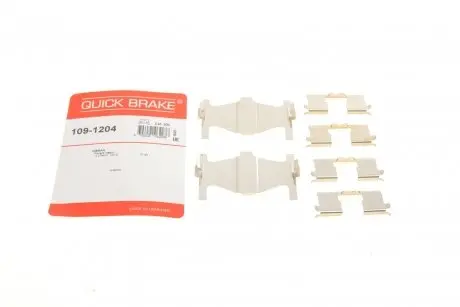 Монтажный компл.,тормоз.колодки QUICK BRAKE 1091204