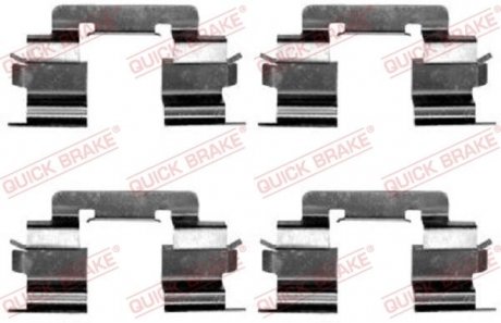 Монтажный набор тормозной колодки QUICK BRAKE 1091216 (фото 1)