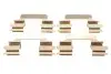 Планка супорта (переднього) прижимна (к-кт) MB C-class (W203/S203)/Peugeot 407/Skoda Fabia 99- QUICK BRAKE 109-1230 (фото 1)