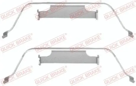 Монтажный набор дисковых колодок QUICK BRAKE 1091638