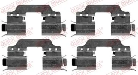 Монтажный набор дисковых колодок QUICK BRAKE 1091653