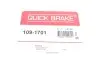 Планка супорта (переднього) прижимна (к-кт) Toyota Land Cruiser 100 98- QUICK BRAKE 109-1701 (фото 8)