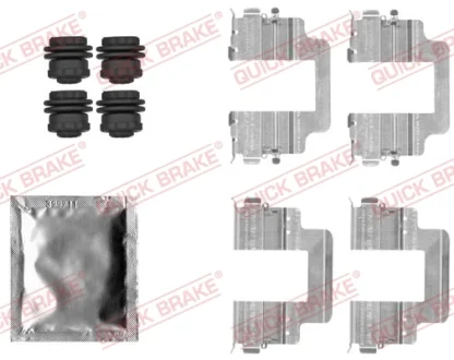 Монтажний набір гальмівних колодок LAND ROVER RANGE ROVER III, RANGE ROVER SPORT I 2.7D-5.0 02.05-03.13 QUICK BRAKE 1091822