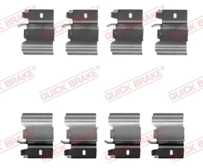 Монтажний набір гальмівних колодок задн CADILLAC CTS 6.2 01.09- QUICK BRAKE 1091823