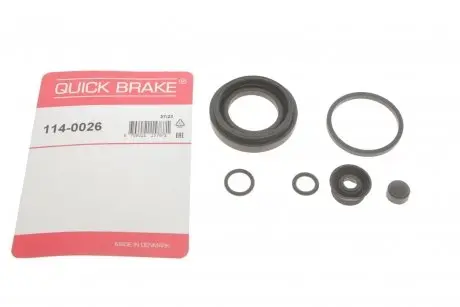 Ремкомплект суппорта (заднего)) VW Caddy III/Renault Trafic 01- (d=41mm) (Lucas) QUICK BRAKE 114-0026