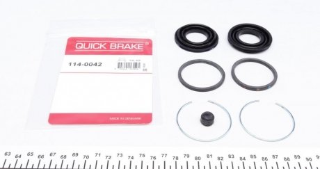 Ремкомплект тормозного суппорта QUICK BRAKE 114-0042 (фото 1)
