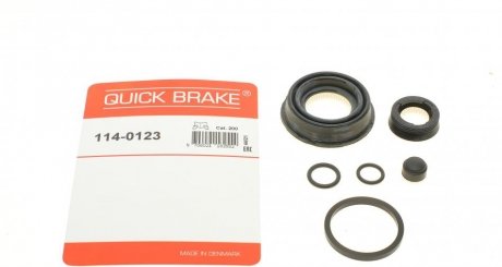 Ремкомплект суппорта (заднего)) Mini Mini/Toyota Yaris 01-07 (d=34mm) QUICK BRAKE 114-0123