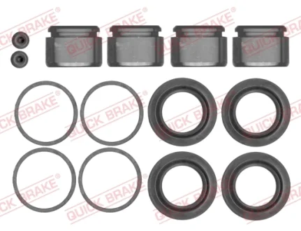 Ремкомплект гальмівного супорта передн Лів/Прав (діаметр поршня: 40, із поршнем) ABARTH GRANDE PUNTO ALFA ROMEO 156, GIULIA, GIULIETTA, GIULIETTA/HATCHBACK, MITO, STELVIO FIAT PUNTO 1.4-3.5 05.00- QUICK BRAKE 1145411