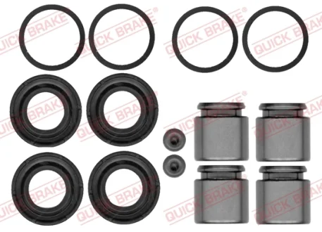 Ремкомплект гальмівного супорта задн Лів/Прав (діаметр поршня: 30, із поршнем) AUDI Q7 VW TOUAREG 2.5D-6.0D 10.02-08.15 QUICK BRAKE 1145430