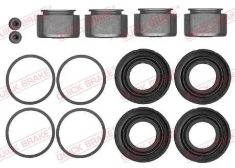 Ремкомплект гальмівного супорта передн Лів/Прав (діаметр поршня: 42, із поршнем) AUDI A6 ALLROAD C7, A6 C7, A7, Q5 PORSCHE MACAN 1.8-3.6 11.08- QUICK BRAKE 1145453