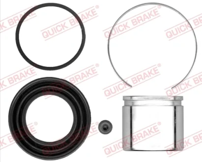 Ремкомплект гальмівного супорта передн Лів/Прав (діаметр поршня: 54, із поршнем) TOYOTA ALLION II, PREMIO, YARIS, YARIS / VIOS 1.0-1.5 01.05- QUICK BRAKE 1145488