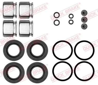 Ремкомплект гальмівного супорта передн Лів/Прав (діаметр поршня: 34, із поршнем) SKODA 130, RAPID, WARTBURG 353, 353 TOURIST 1.0/1.3 04.69-10.91 QUICK BRAKE 1145544