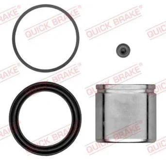 Ремкомплект гальмівного супорта передн Лів/Прав (діаметр поршня: 54, із поршнем) FORD ESCORT CLASSIC, ESCORT III, ESCORT IV, ESCORT V, ESCORT V EXPRESS, ESCORT VI, ESCORT VI/KOMBI 1.3-1.8D 09.80- QUICK BRAKE 1145550
