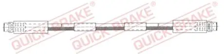 Шланг тормозной QUICK BRAKE 22914
