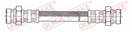 Шланг тормозной QUICK BRAKE 27024