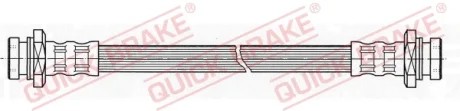 Гальмівний шланг гнучкий задн Лів/Прав (довжина 279мм, M10x1/M10x1) OPEL AGILA A, SUZUKI IGNIS I 1.0-1.3D 09.00-12.07 QUICK BRAKE 27059