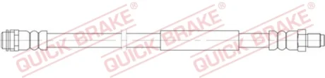Гальмівний шланг гнучкий задн Лів/Прав (довжина 355мм, M10x1/M10x1) MERCEDES CLS (C218), CLS SHOOTING BRAKE (X218), E (W212), E T-MODEL (S212) 1.6-5.5 01.09-12.17 QUICK BRAKE 32132