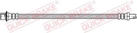 Гальмівний шланг гнучкий задн Лів/Прав (довжина 177мм, M10x1/M10x1) KIA SORENTO I TOYOTA AVENSIS VERSO, PREVIA II 2.0-3.0 02.00-12.10 QUICK BRAKE 37047