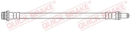 Гальмівний шланг гнучкий задн Лів/Прав (довжина 190мм, M10x1/M10x1) VOLVO S80 II, V70 III, V70 III/KOMBI, XC70 II 1.6-4.4 03.06-12.16 QUICK BRAKE 37049