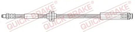 Шланг гальмівний QUICK BRAKE 37936