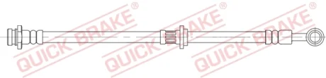Гальмівний шланг гнучкий передн Прав (довжина 520мм, M10x1) SUZUKI GRAND VITARA II 1.6-3.2 04.05- QUICK BRAKE 58848