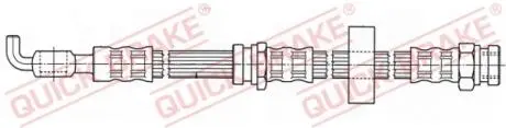Шланг гальмівний QUICK BRAKE 58978
