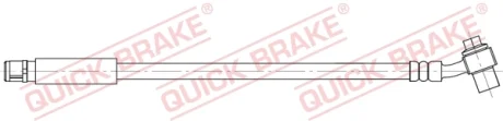 Гальмівний шланг гнучкий задн Лів/Прав (довжина 355мм, M10x1/M10x1) OPEL INSIGNIA A, INSIGNIA A COUNTRY 1.4-2.8 07.08-03.17 QUICK BRAKE 59803X