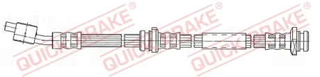 Гальмівний шланг гнучкий передн Лів (довжина 473мм, M10x1) NISSAN ALMERA TINO 1.8/2.0/2.2D 08.00-02.06 QUICK BRAKE 59906