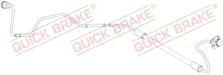 PRZEWУD HAM./PRZ/ QUICK BRAKE 96014