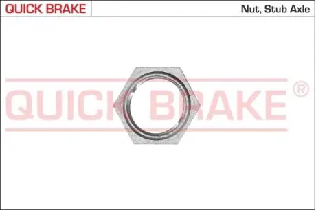 Гайка ступицы колеса QUICK BRAKE 9802