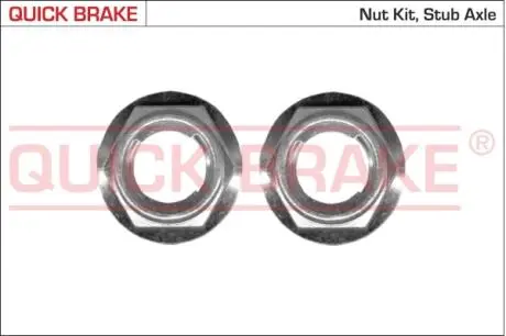 Гайки для ступиці QUICK BRAKE 9806K