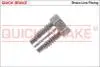 З\'єднувач трубки гальмівний (M10x1.25/10x19.5/d=5.0) QUICK BRAKE L
