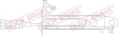 Датчик износа тормозных колодок.) QUICK BRAKE WS0239A