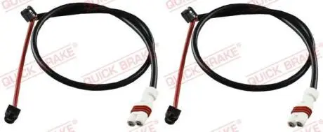 Датчик зносу гальмівних колодок задн PORSCHE 928 5.0/5.4 08.86-11.95 QUICK BRAKE WS0344A