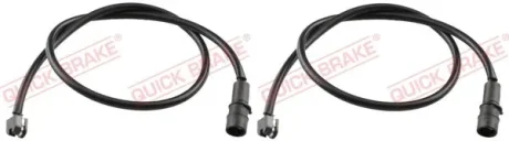 Датчик зносу гальмівних колодок задн (кількість штук в упаковці: 2шт) PORSCHE 911, 911 TARGA 3.2/3.3 09.77-11.90 QUICK BRAKE WS0386A